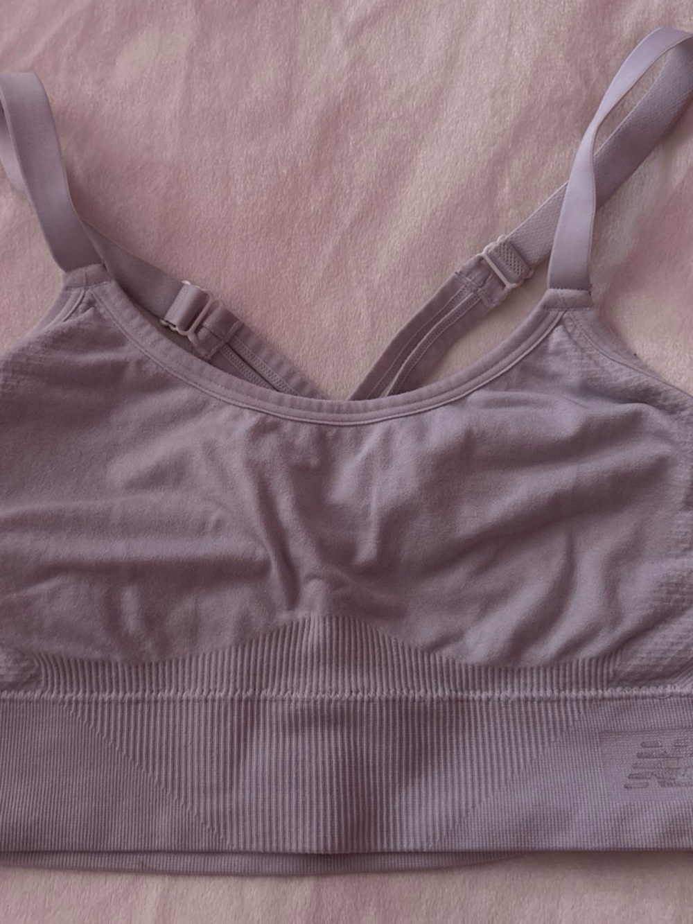New Balance Lavender Seamless Bralette